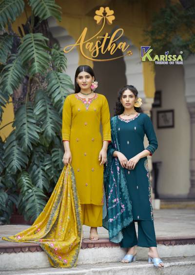 AASTHA BY KARISSA DESIGNER SALWAR SUIT WHOLESALER IN INDIA